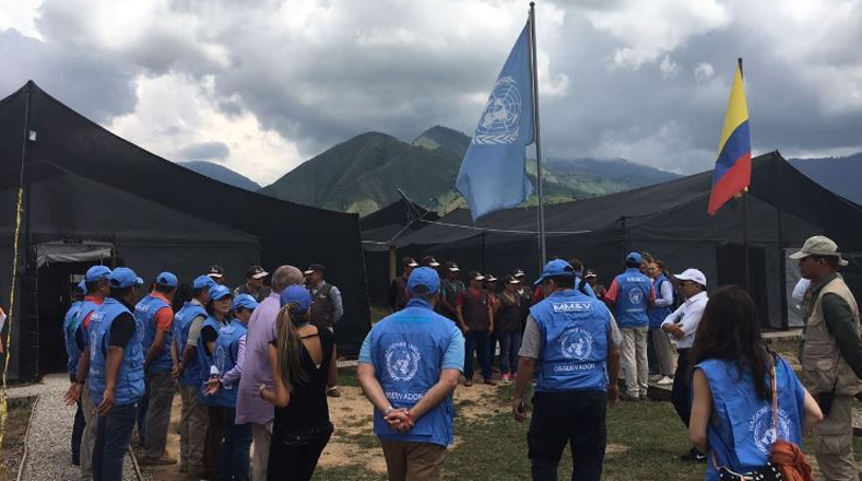 En la agenda de la Misión está viajar a una zona de normalización donde se encuentran miembros de las FARC-EP.