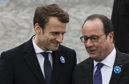 Resultado de imagen para Traspaso de poderes entre Hollande y Macron se dará este domingo