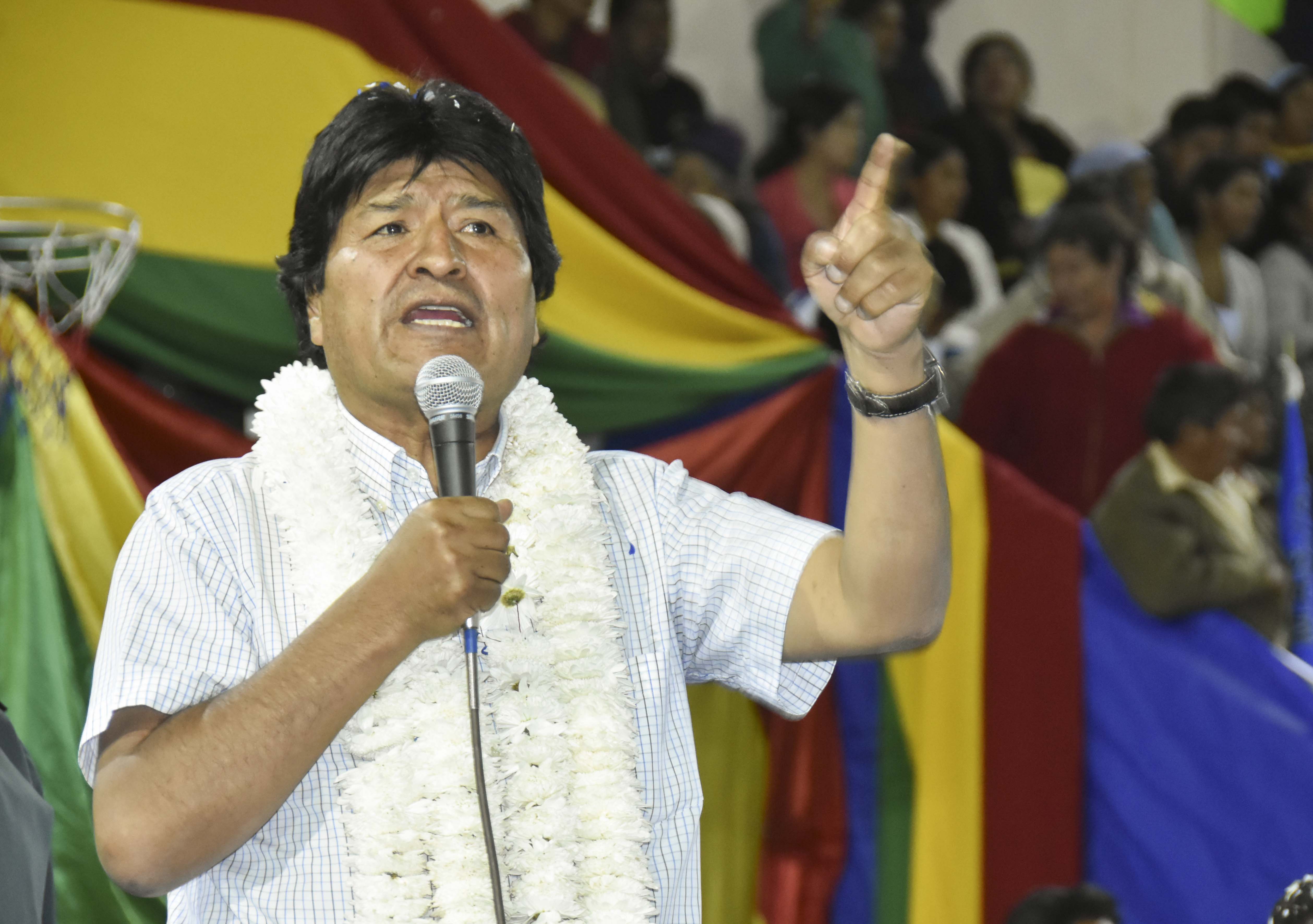 Mandatario boliviano ratifica política de su gobierno en relación con Chile.