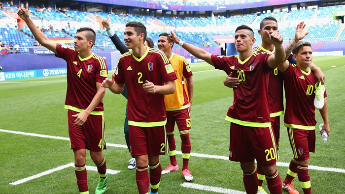 Venezuela superó 2-0 a Alemania e Inglaterra 3-0 a Argentina.