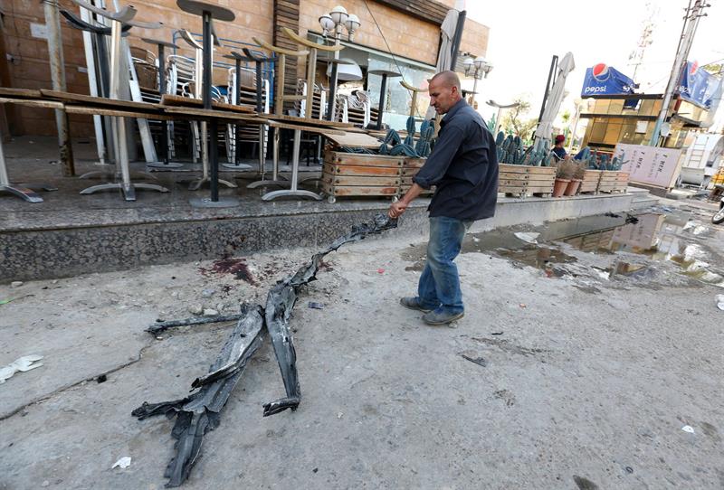 Dos atentados estremecieron este martes a Bagdad.