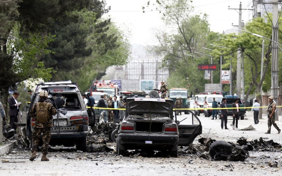Explosión ocurrida en una de las zonas más concurridas de la capital afgana.