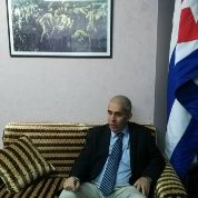 Embajador de Cuba en Bolivia Benigno Pérez.