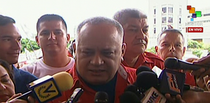 Diosdado Cabello hizo el llamado a todos los grupos sociales a participar en la Asamblea Nacional Constituyente que avanza en el país.