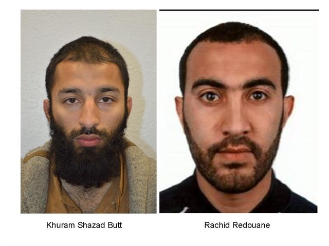 Las autoridades policiales de Londres aún no revelan los datos del tercer atacante.