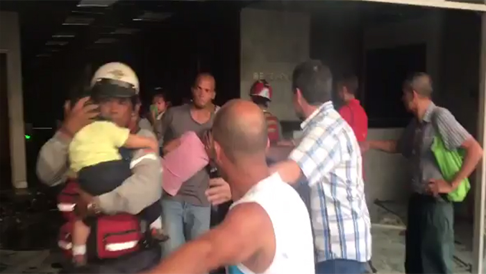45 niños afectados por ataque a preescolar en el Ministerio de Vivienda en Venezuela