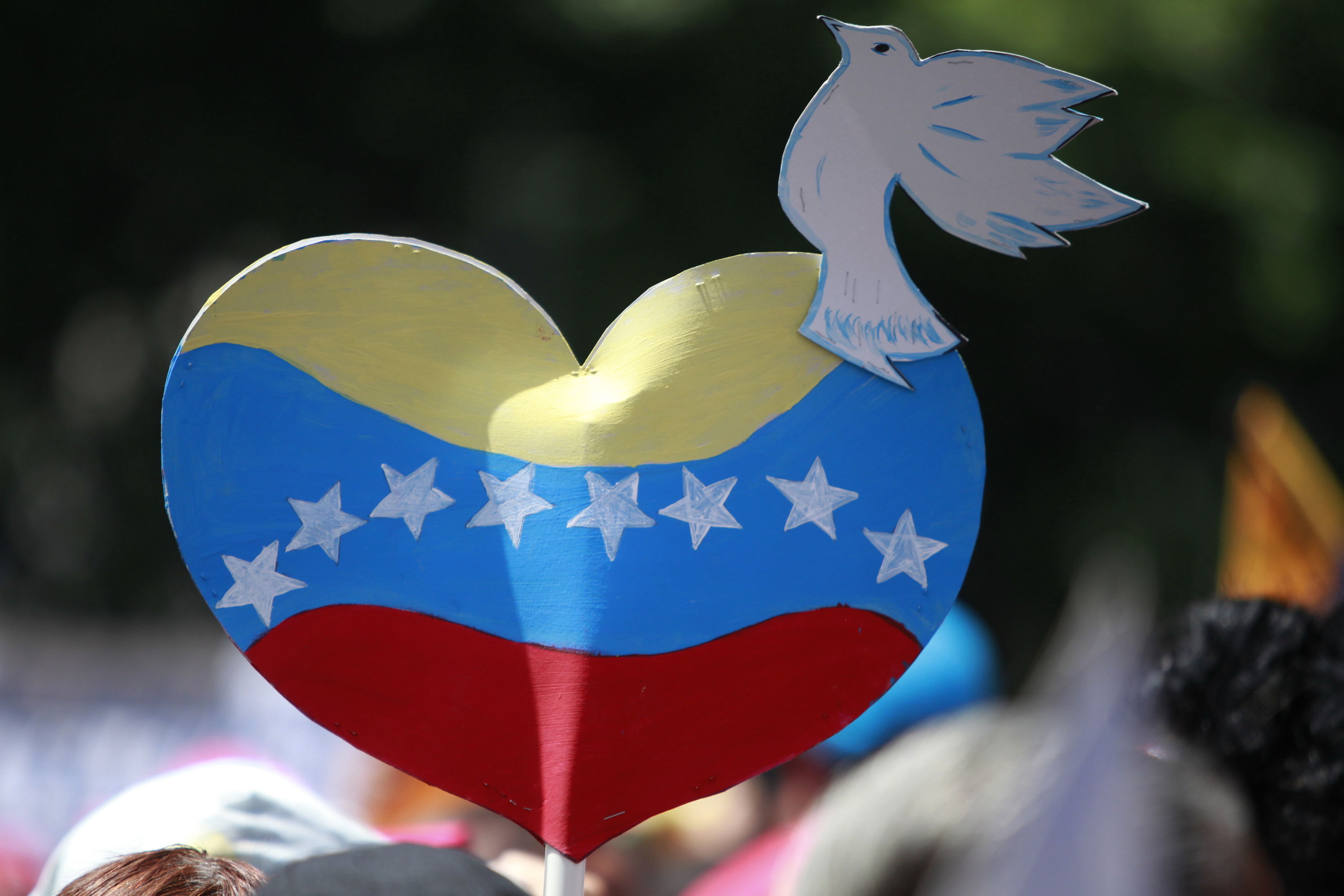 Presidente de Venezuela reitera su llamado a la paz en el país.