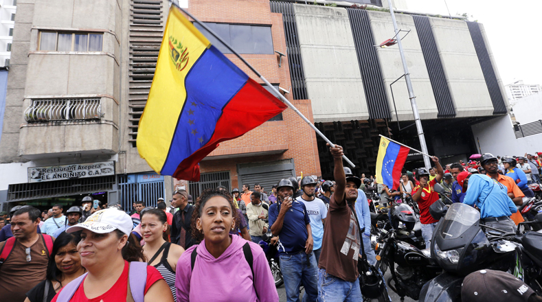 El Frente de Mujeres del Partido Socialista Unido de Venezuela (Psuv) del municipio Santiago Marino, estado Aragua, se hizo presente en la convocatoria a marcha.