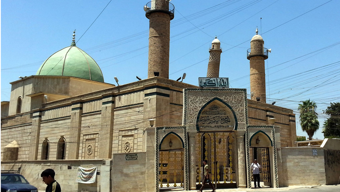 La mezquita en cuestión toma su nombre de Nur al Din, el unificador de Siria, que gobernó desde Mosul.