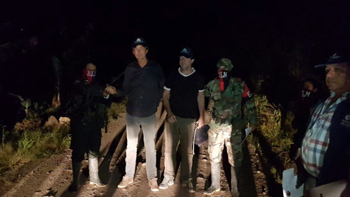 Los periodistas fueron liberados ilesos este sábado, luego de ser retenidos el pasado lunes en la región de Catatumbo.