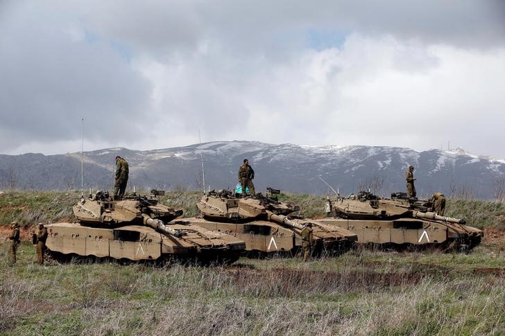 El Ejército israelí suele responder bombardeando, aunque el fuego procedente de Siria sea fortuito y no intencionado.