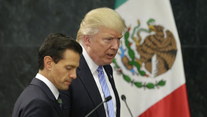 El encuentro entre Trump y Peña Nieto será el primero desde que el mandatario mexicano suspendió a principios de año su visita a la Casa Blanca.