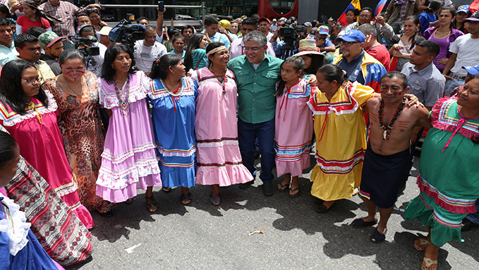 Las comunidades indígenas venezolanas realizarán 3.473 asambleas previo a la Constituyente.