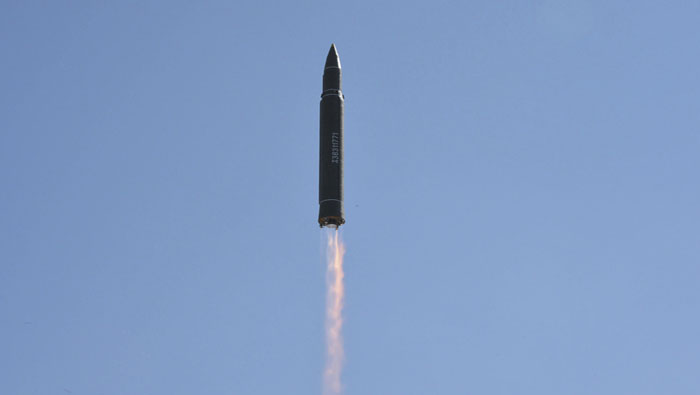 El misil lanzado por Corea del Norte este martes fue un Hwasong-14.