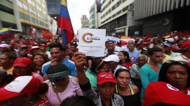 La mayoría de los venezolanos apoya la ANC