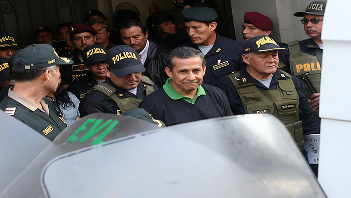 Humala es acusado de recibir dinero de Odebrecht para su campaña presidencial en 2011.