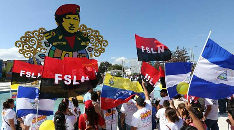 El pueblo nicaragüense festejó junto al presidente Daniel Ortega y a la vicepresidenta Rosario Murillo el 38 aniversario de la Revolución Popular Sandinista que derrocó al dictador Anastasio Somoza en 1979.