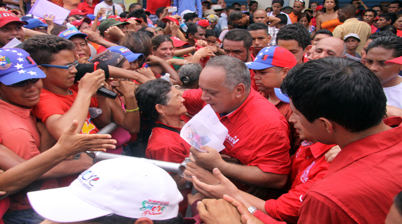 "Al pueblo venezolano le pertenece la convocatoria a la Asamblea Nacional Constituyente, cuyos comicios se realizarán el 30 de julio", ratificó el primer vicepresidente del Partido Socialista Unido de Venezuela (PSUV), Diosdado Cabello.