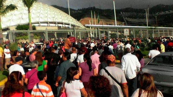 Imagen elección de la ANC en Venezuela, centro de contingencia en el Poliedro de Caracas.