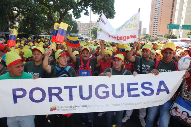 Desde los diferentes estados del país se movilizaron a Caracas para respaldar la Constituyente venezolana.