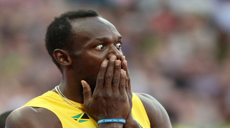 El jamaicano clausura con una derrota diez años de reinado en las grandes entre los Juegos Olímpicos y Mundiales, con 85 carreras de 100 metros y 53 marcas por debajo de los 10 segundos