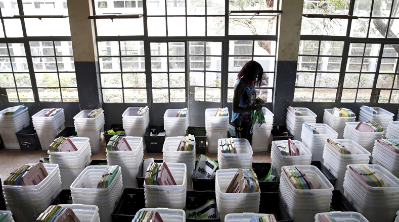 Las urnas electorales ya fueron trasladadas a los diferentes centros de votación en todo el país.