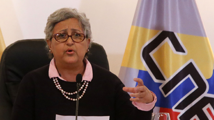 La presidenta del CNE informó sobre el próximo proceso electoral en Venezuela
