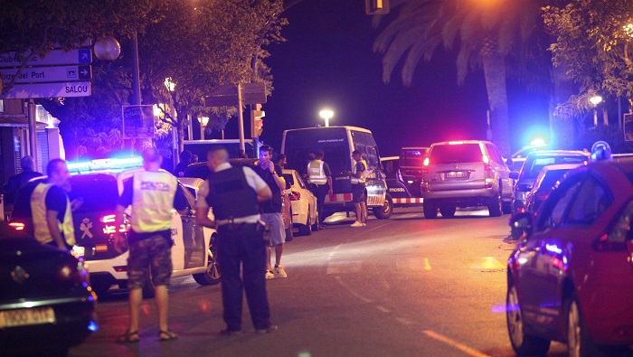 Cambrils está a 120 kilómetros al sur de Barcelona, donde 13 personas fallecieron en un atentado terrorista.