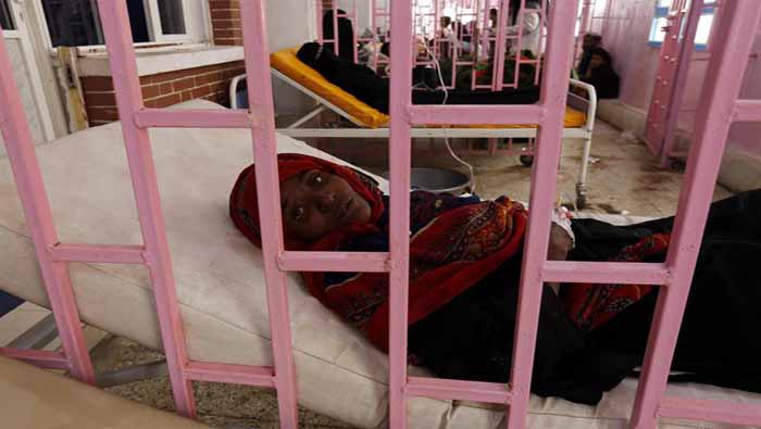 Más de medio millón de personas se han visto afectados por el brote del cólera en Yemen.