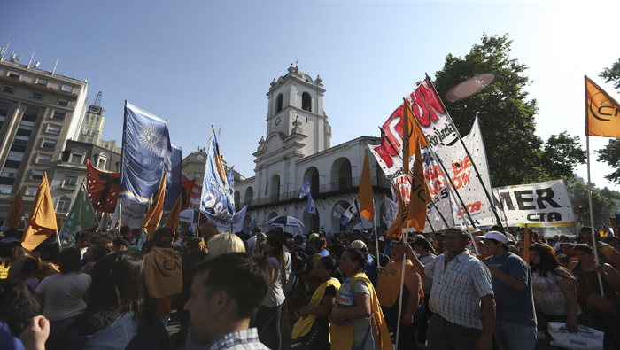En la Argentina se espera que protesten contra 