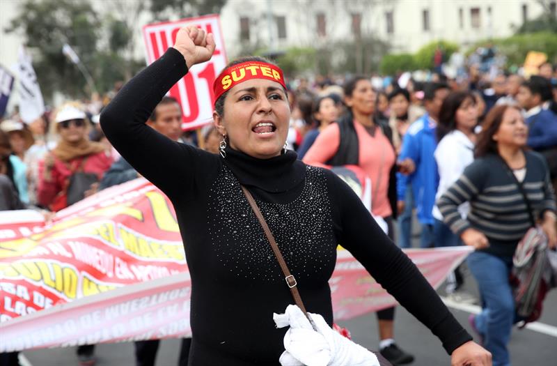 Una de las marchas partirá desde la Plaza Dos de Mayo, en Lima.