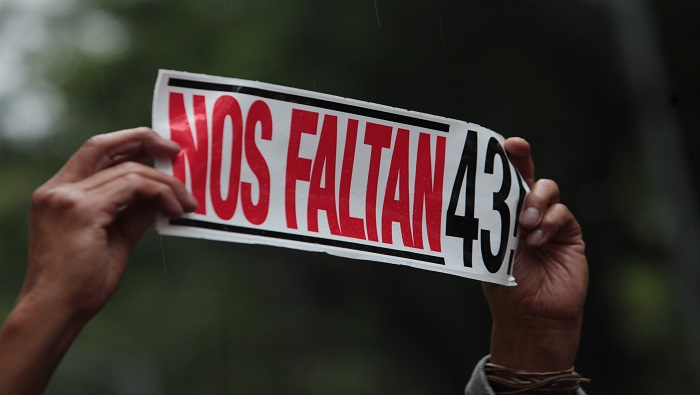 El Estado mexicano aún no responder por el paradero de los 43 estudiantes de Ayotzinapa.
