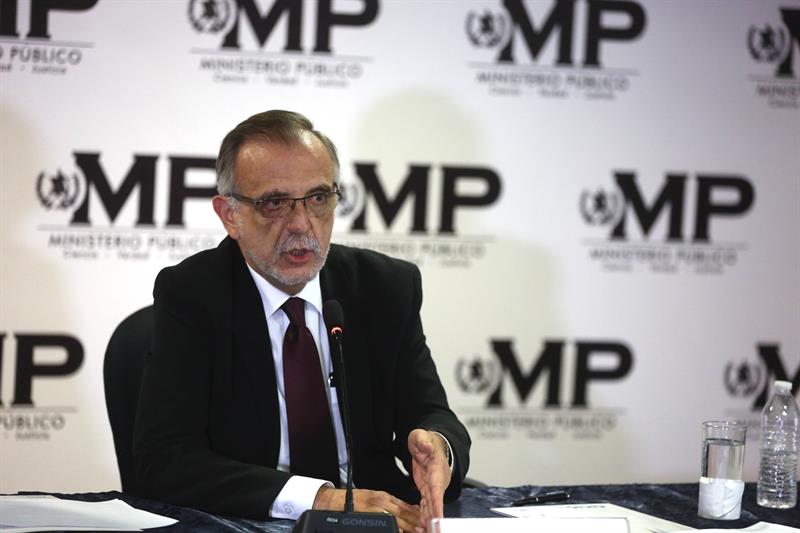 Velásquez preside la Cicig desde 2013 y se ha encargado de investigar asuntos de corrupción en entes del Gobierno.