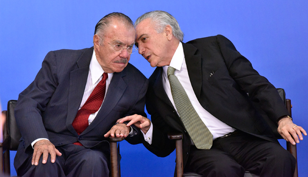 El expresidente de Brasil, José Sarney, también será investigado.