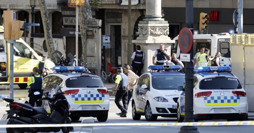 El atentado en Barcelona dejo más de 120 heridos