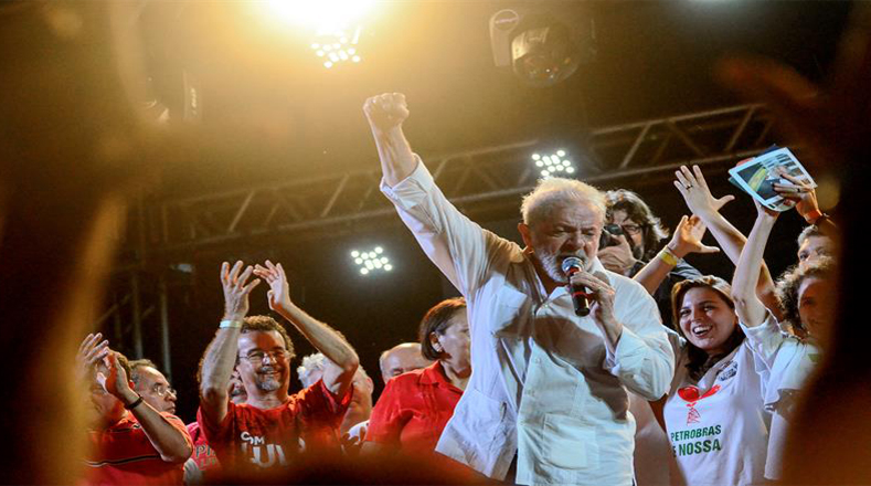 Hasta el 6 de septiembre Lula realizará el recorrido por varios estados de Brasil.