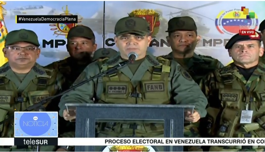 Padrino López sostuvo que gracias a la demostración masiva del voto de los ciudadanos, Venezuela renació.