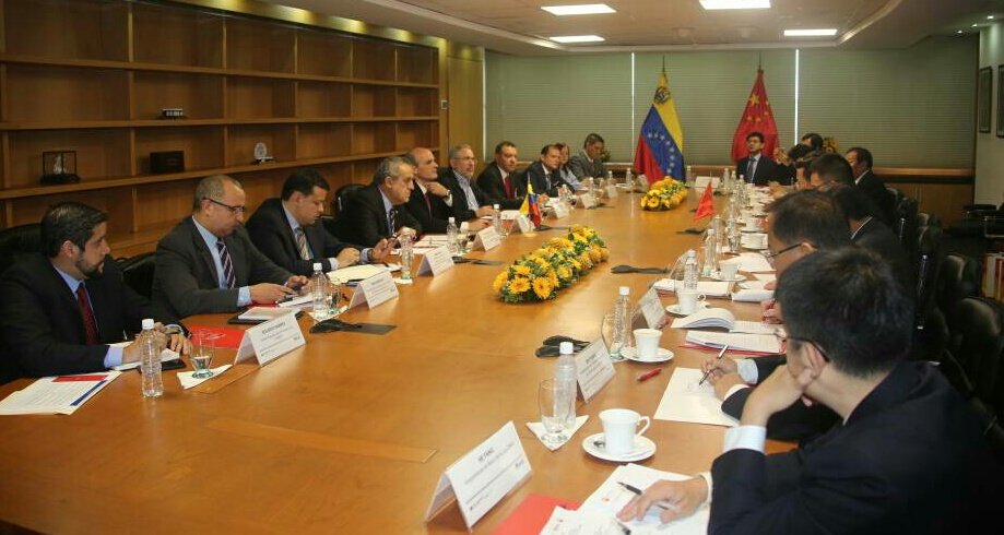 Desde el Complejo MinPetróleo-PDVSA, en Caracas, Venezuela y China siguen fortaleciendo alianzas para el beneficio de ambas naciones