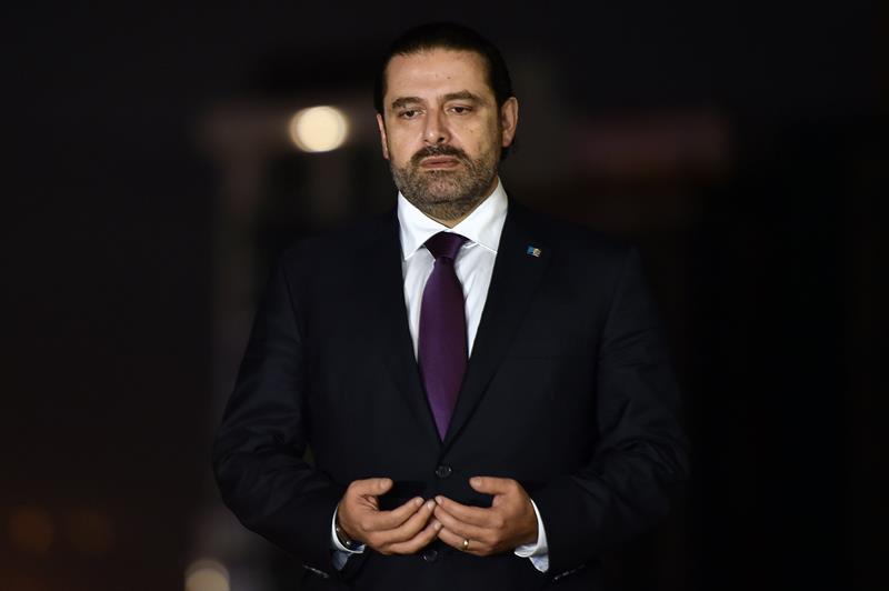 Hariri se reunió con el presidente del Líbano.
