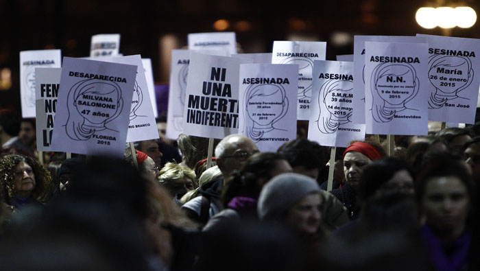 Casi una de cada dos mujeres uruguayas denunciaron en 2013 violencia doméstica.