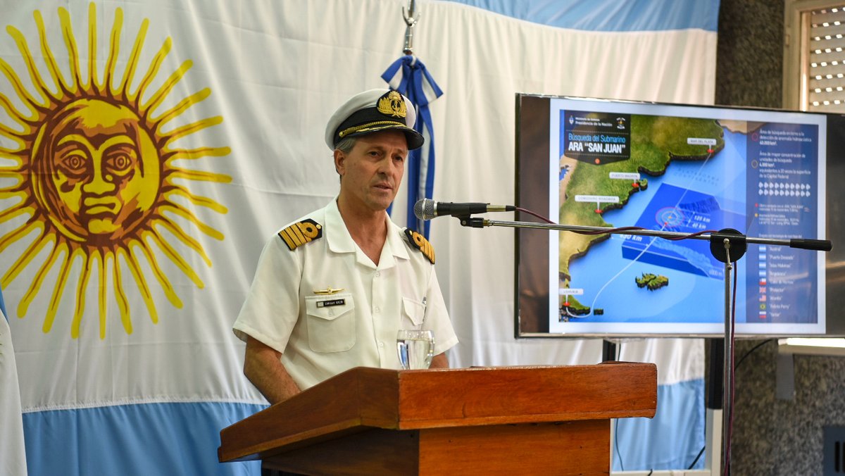 La Armada de Argentina asegura que las operaciones de búsqueda continúan sin dar resultados.