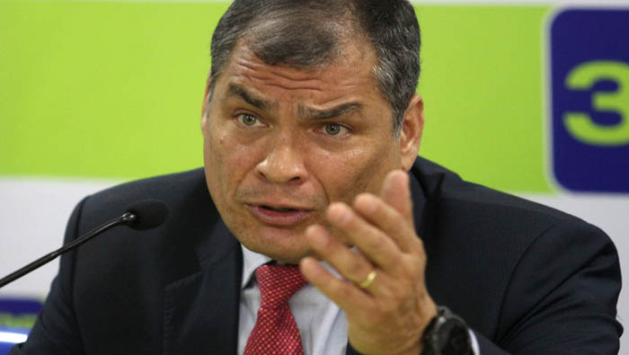 Correa considera que hay un plan regional para judicializar a los políticos de izquierda en Latinoamérica.