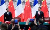 Macron visitó por tres días el país asiático en los que trató varios proyectos bilaterales.