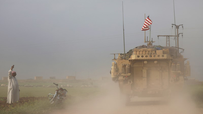 EE.UU. mantiene sus fuerzas en la frontera de Siria con Turquía.