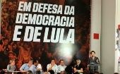La mandatario constitucional destacó que no tienen nada que decir contra Lula.