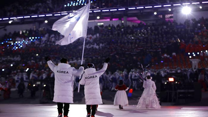 Las Coreas lograron acuerdos en enero que posibilitaron la participación de los atletas norcoreanos en los JJ.OO.