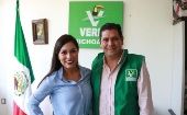 Barajas había sido presentada para la candidatura a diputada en el Congreso local de Michoacán por el municipio de Múgica, representando al PVEM.