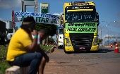 El Ejecutivo anunció que la Policía Federal solicitó órdenes de arresto contra los empresarios transportistas que participan en la huelga. 