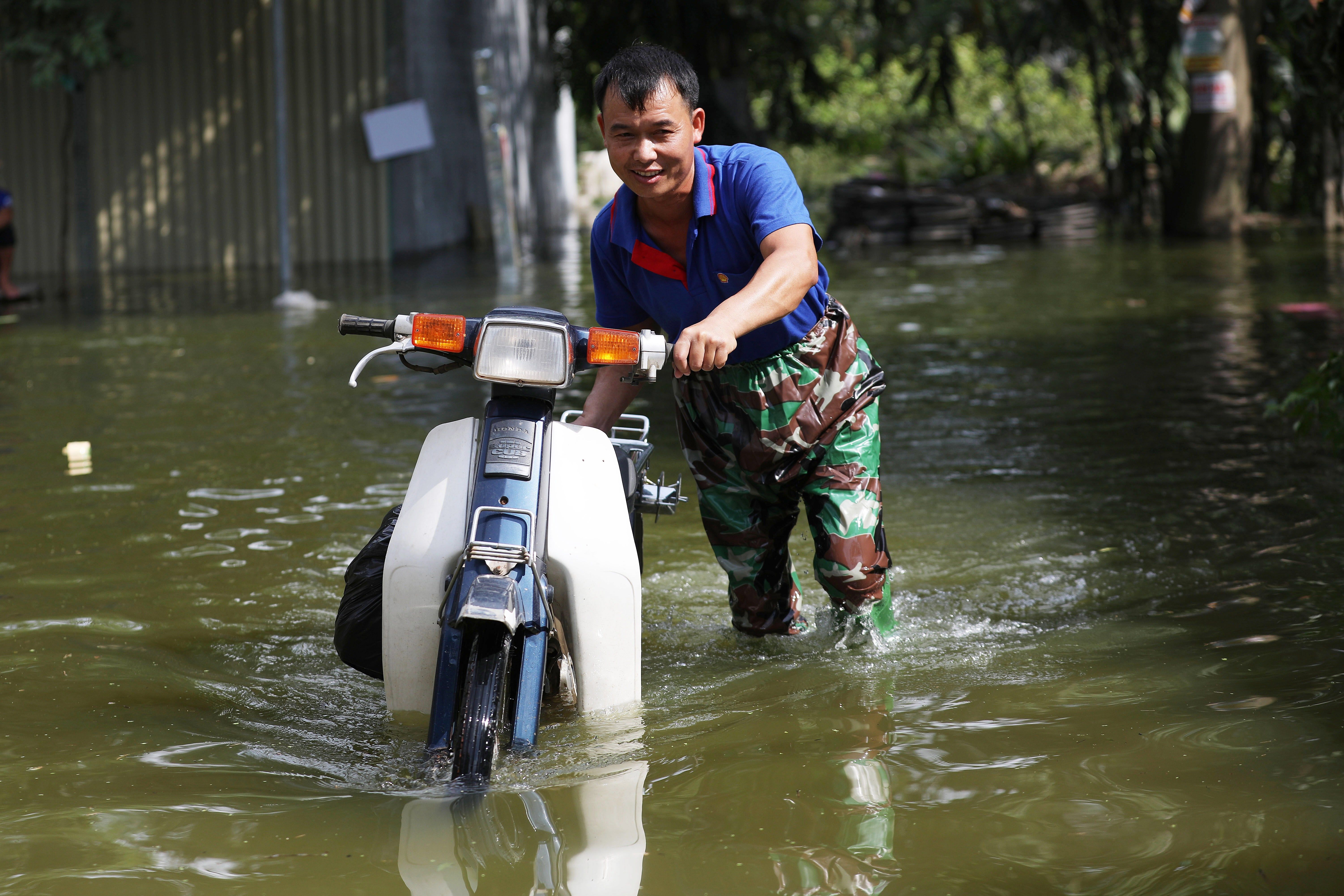 Las provincias de Thanh Hoa y de Nghe An recibieron más de 200 milímetros de precipitaciones en estos días.