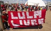 Los movimientos sociales de Brasil continúan en movilizaciones de calle para denunciar que Lula es un preso político. 